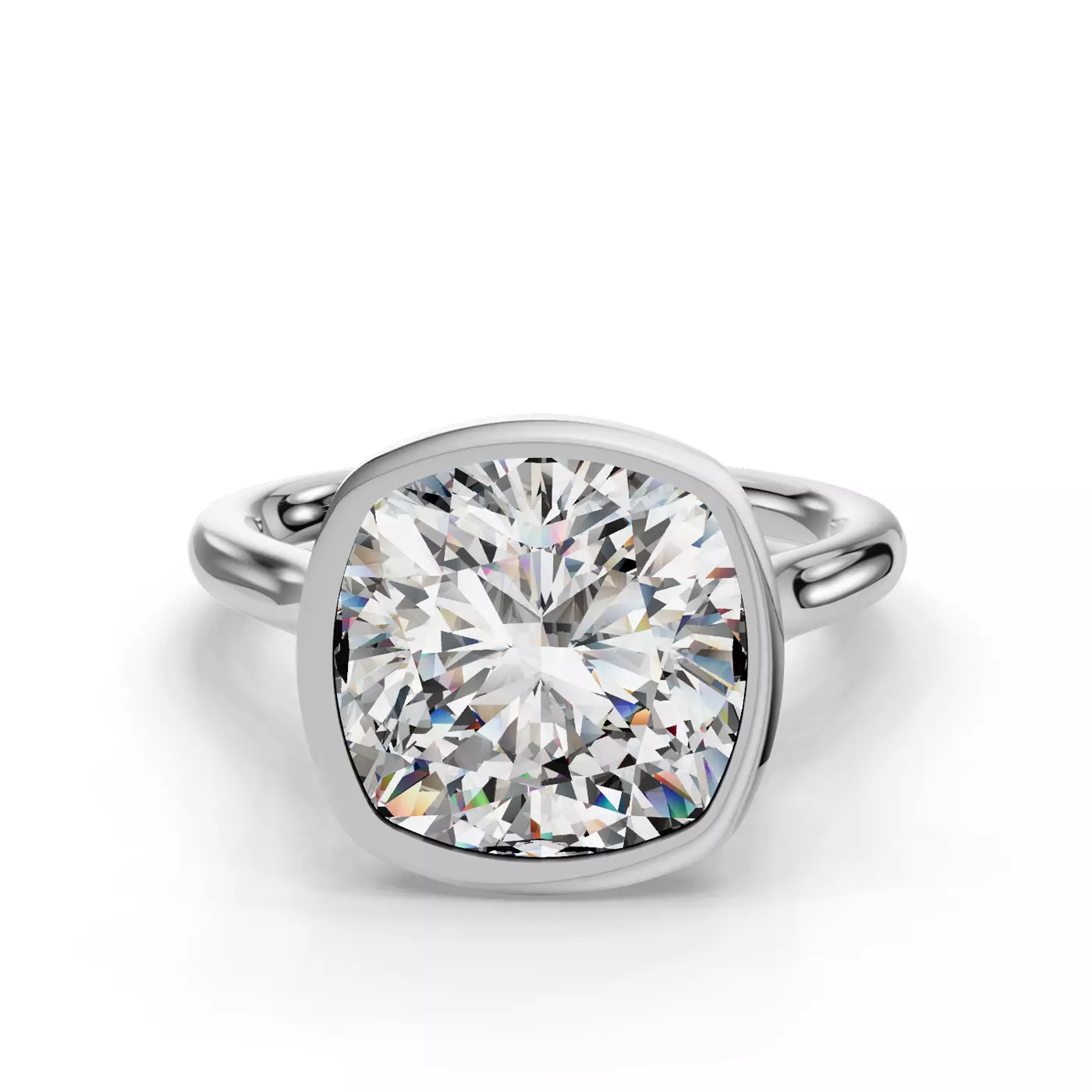 Classic Solitaire Platinum Engagement Ring