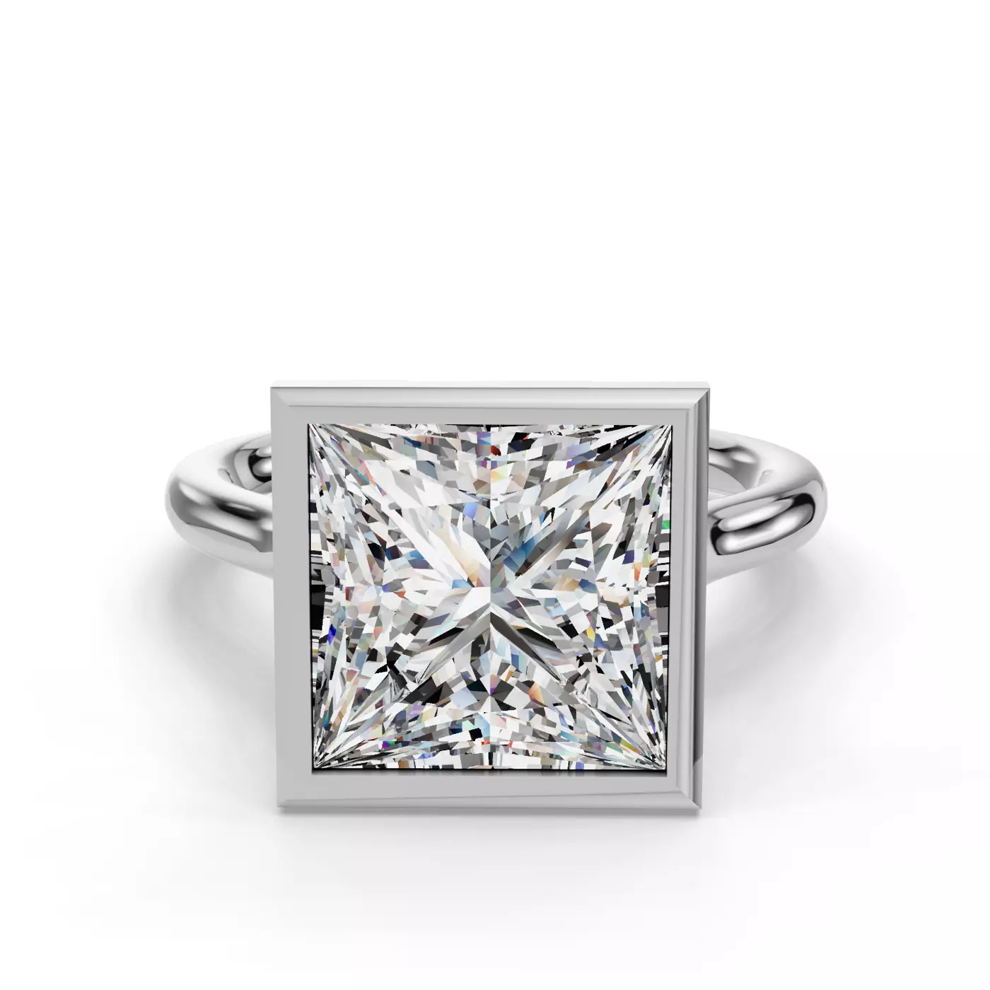 Classic Solitaire Platinum Engagement Ring
