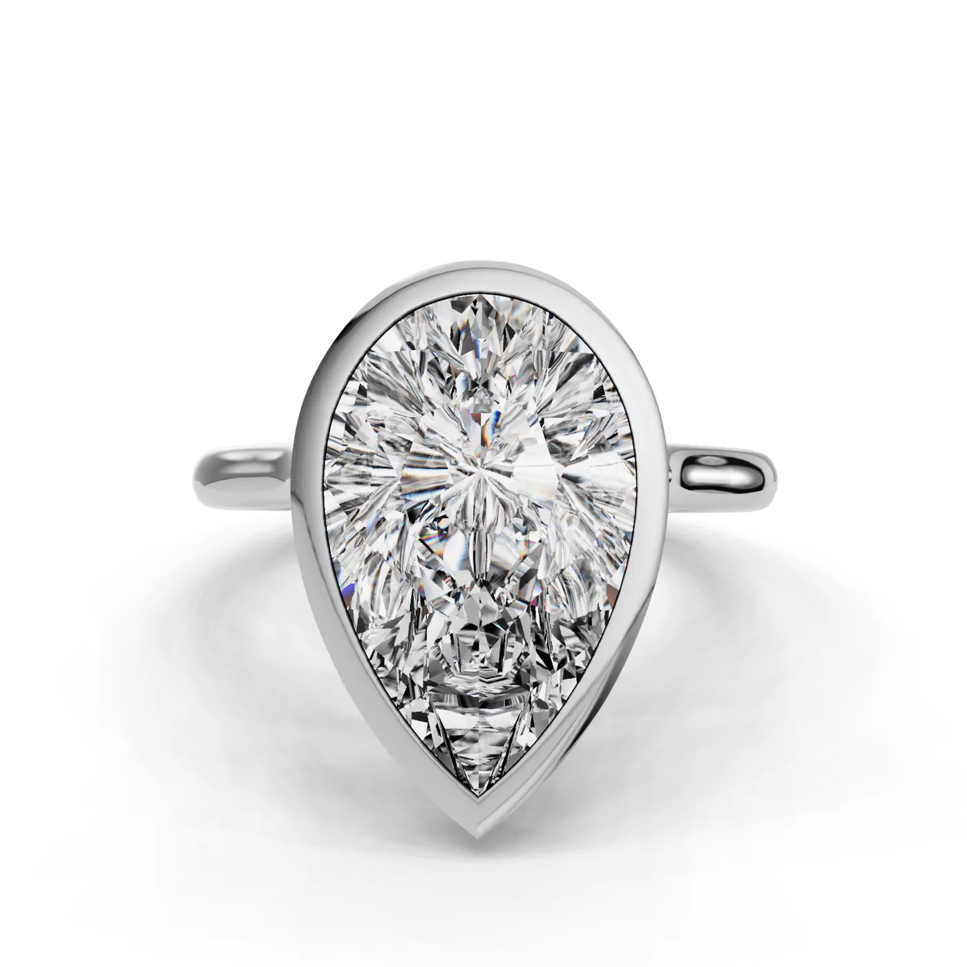 Classic Solitaire Platinum Engagement Ring