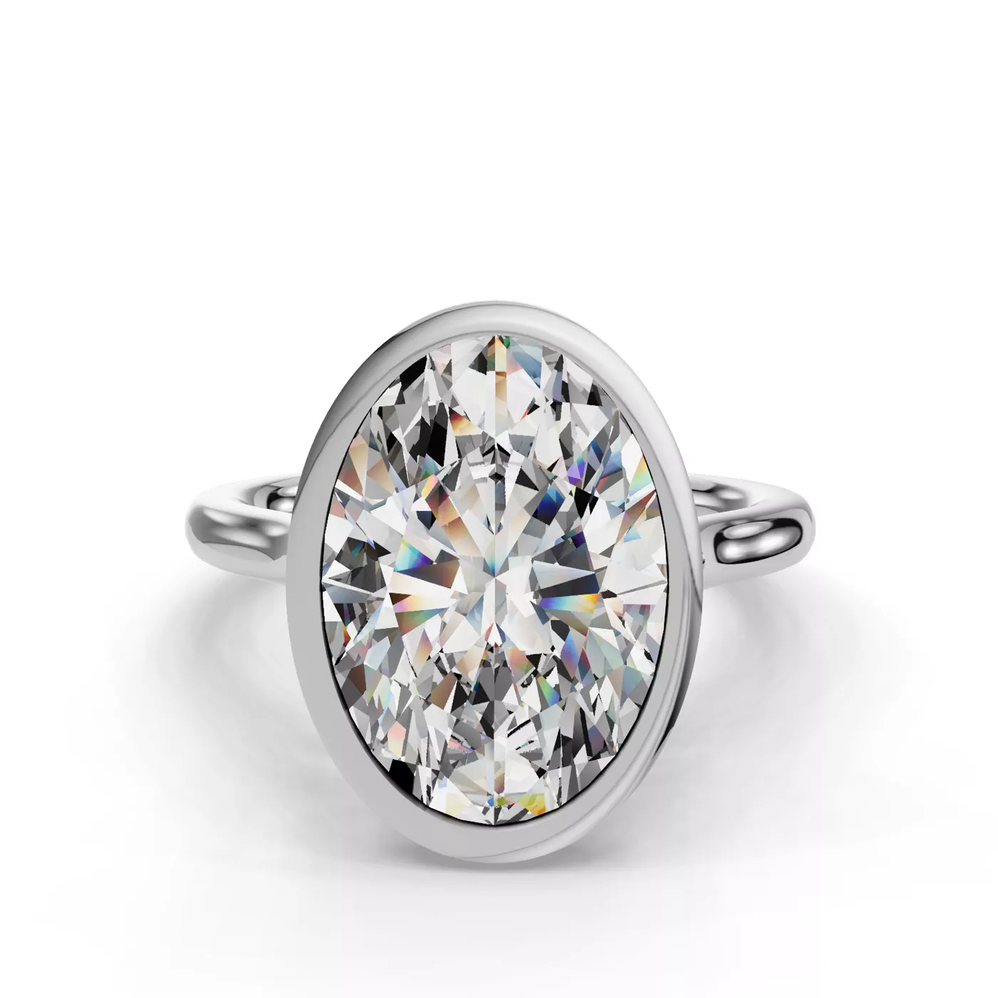 Classic Solitaire Platinum Engagement Ring