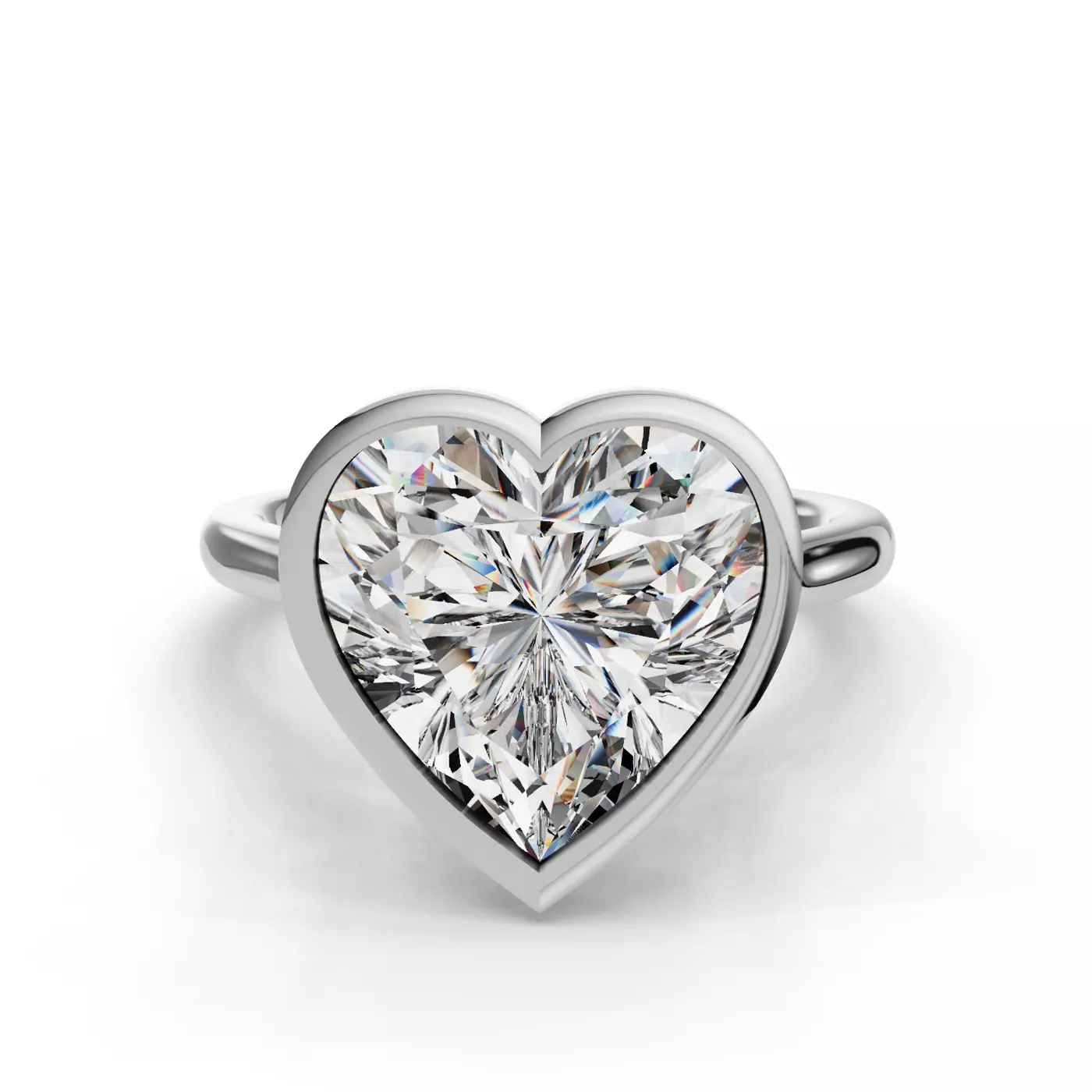 Classic Solitaire Platinum Engagement Ring
