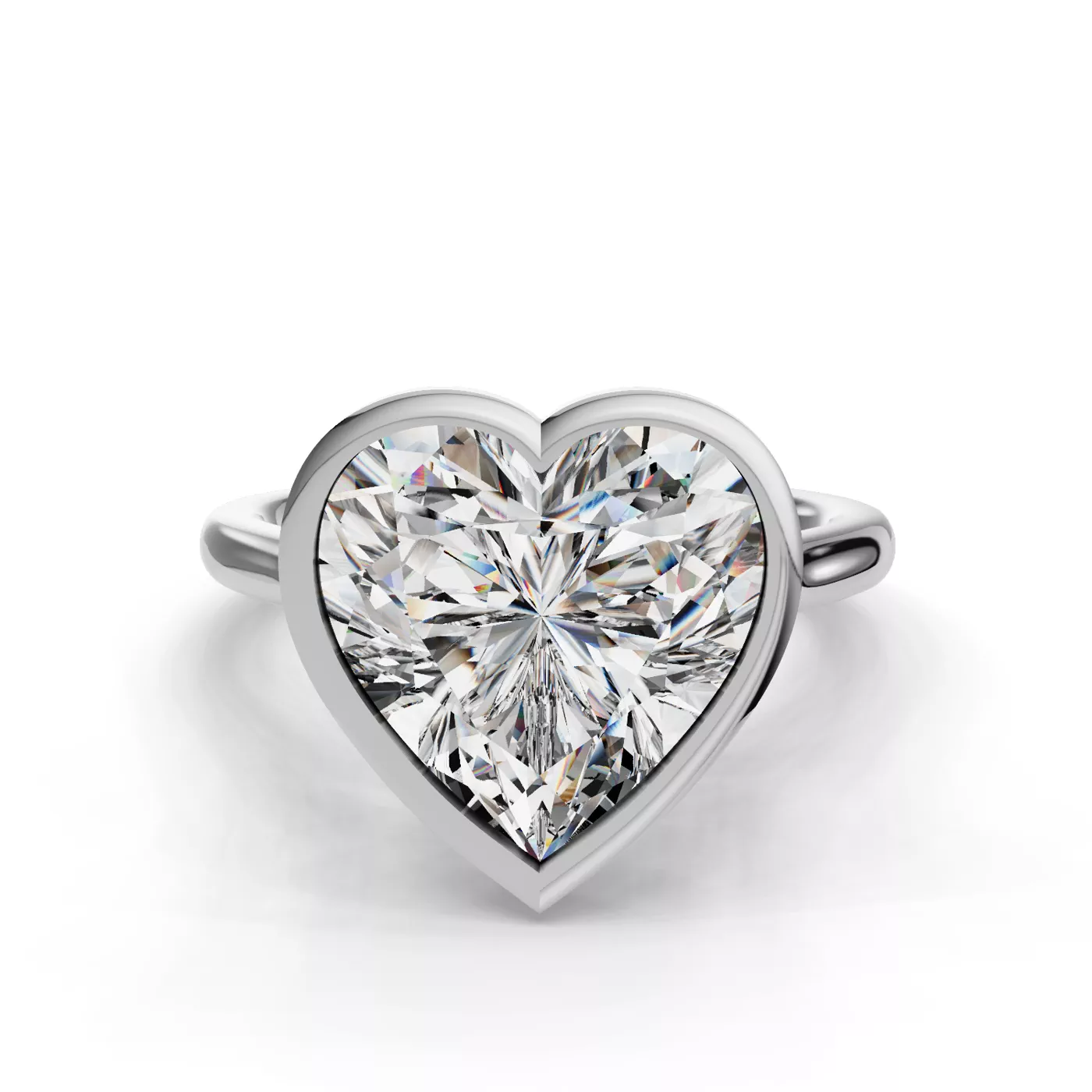 Classic Solitaire Platinum Engagement Ring