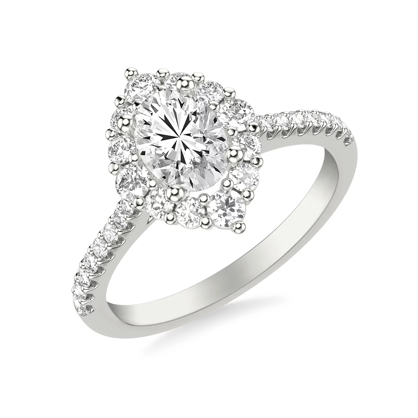 Refined Craftsmanship Platinum Engagement Ring
