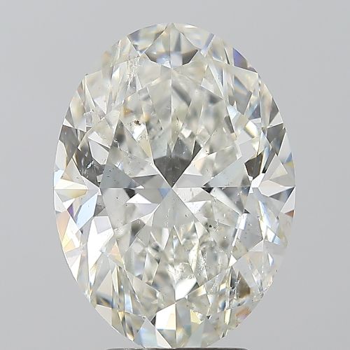 4.52ct I SI2 Rare Carat Ideal Cut Oval Diamond