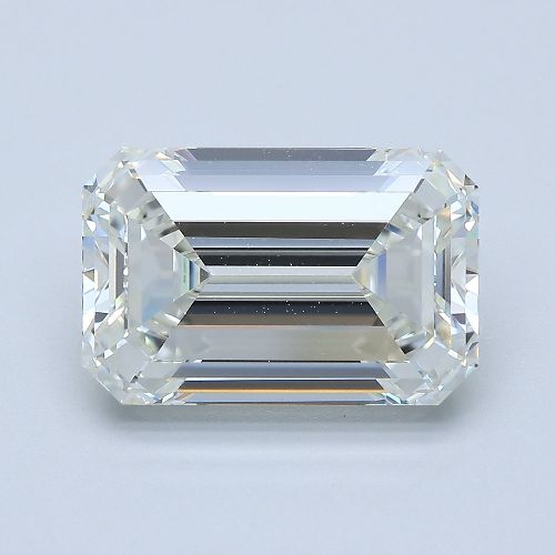 6.20ct I VS1 Rare Carat Ideal Cut Emerald Diamond