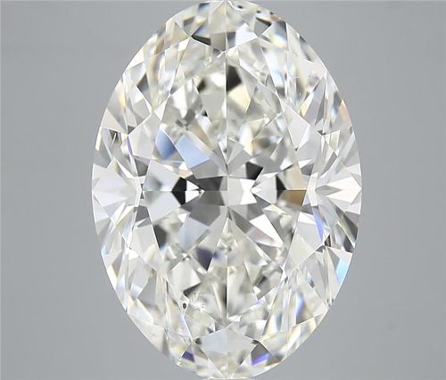 7.11ct I VS2 Rare Carat Ideal Cut Oval Diamond