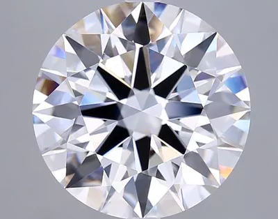 7.02ct D VVS2 Rare Carat Ideal Cut Round Lab Grown Diamond
