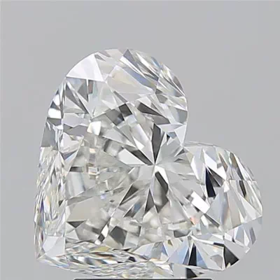 4.01ct H VS1 Rare Carat Ideal Cut Heart Diamond