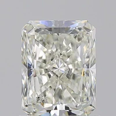 1.22ct J SI2 Rare Carat Ideal Cut Radiant Diamond