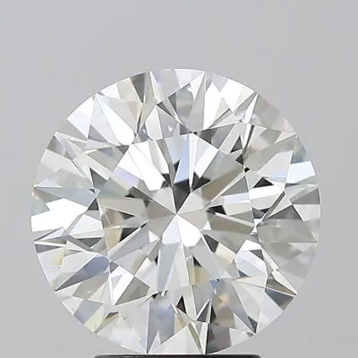 4.02ct I SI1 Rare Carat Ideal Cut Round Diamond
