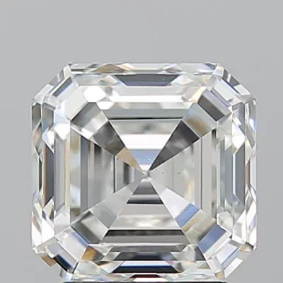 3.01ct I VS1 Rare Carat Ideal Cut Asscher Diamond
