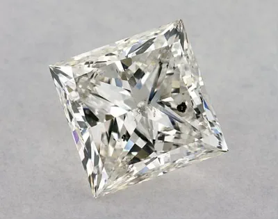 3.50ct H SI2 Very Good Cut Princess Diamond