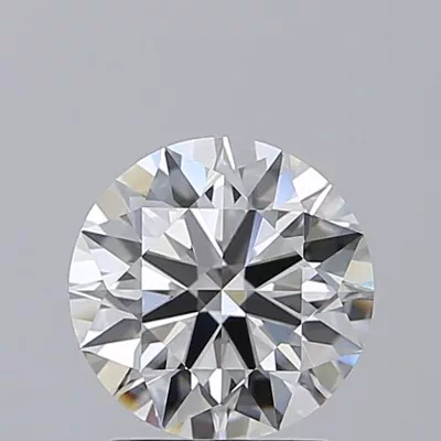 4.43ct F IF Rare Carat Ideal Cut Round Diamond