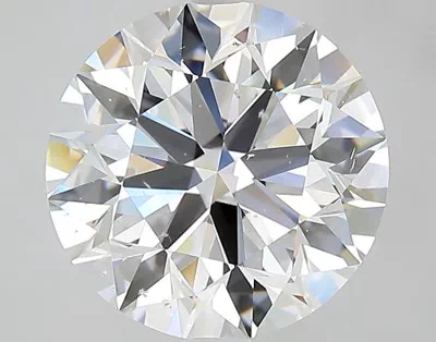3.93ct D SI1 Excellent Cut Round Diamond