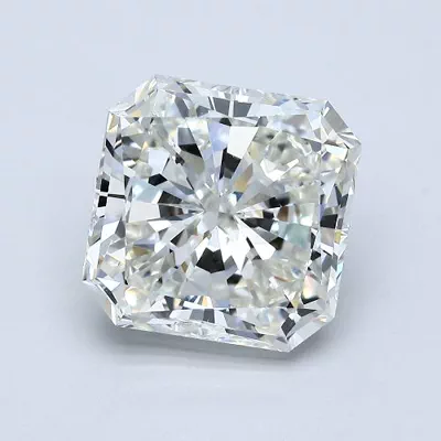 5.02ct J VS2 Very Good Cut Radiant Diamond