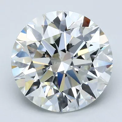 4.59ct J VS1 Rare Carat Ideal Cut Round Diamond