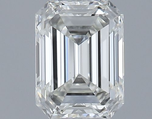 0.42ct I VVS2 Rare Carat Ideal Cut Emerald Diamond