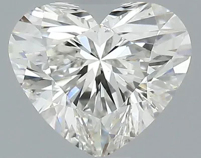 0.61ct J VS2 Rare Carat Ideal Cut Heart Diamond