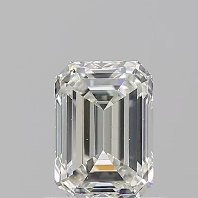0.80ct J VS2 Rare Carat Ideal Cut Emerald Diamond