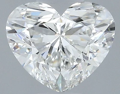 0.81ct I VS2 Rare Carat Ideal Cut Heart Diamond