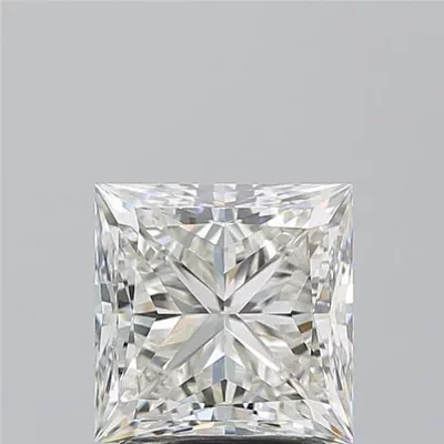 2.20ct J VVS2 Rare Carat Ideal Cut Princess Diamond