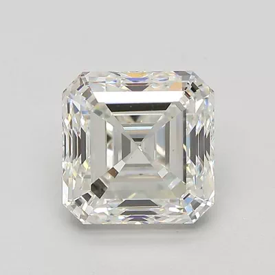 2.70ct I VS1 Rare Carat Ideal Cut Asscher Diamond