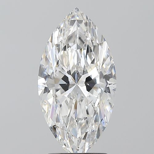 2.52ct D SI2 Rare Carat Ideal Cut Marquise Diamond