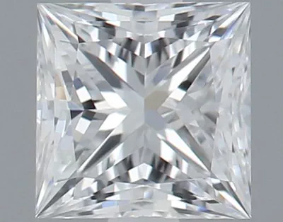 0.34ct D VVS2 Rare Carat Ideal Cut Princess Diamond