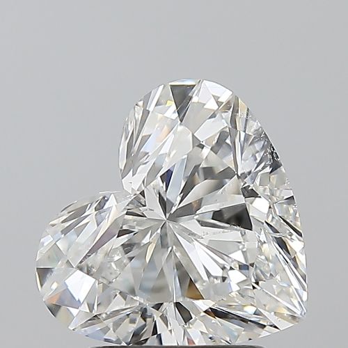 2.05ct G SI2 Rare Carat Ideal Cut Heart Diamond