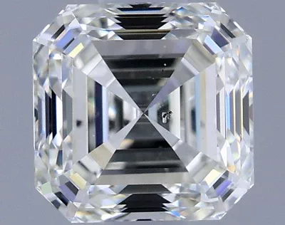 1.15ct I SI1 Rare Carat Ideal Cut Asscher Diamond