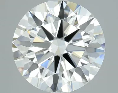2.26ct F VVS2 Rare Carat Ideal Cut Round Diamond