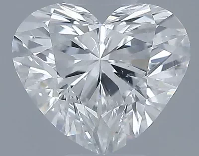 0.62ct G SI2 Rare Carat Ideal Cut Heart Diamond
