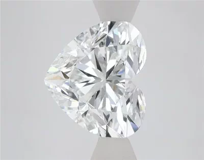 3.02ct E VS2 Excellent Cut Heart Diamond