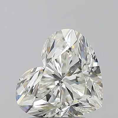 2.02ct J SI2 Rare Carat Ideal Cut Heart Diamond