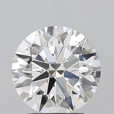 2.12ct D SI1 Rare Carat Ideal Cut Round Diamond