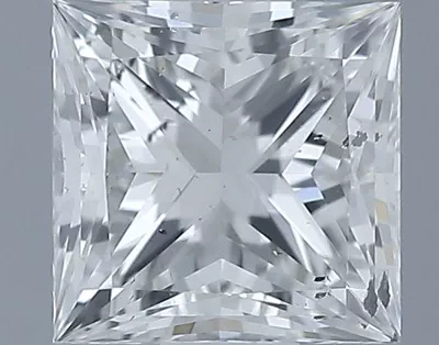 0.60ct I SI2 Rare Carat Ideal Cut Princess Diamond