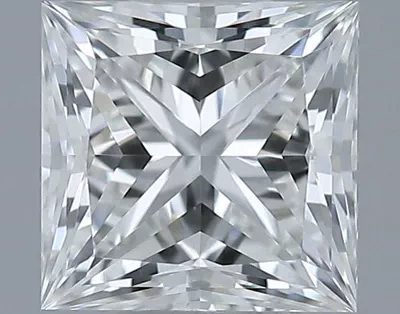 0.38ct J VVS1 Rare Carat Ideal Cut Princess Diamond