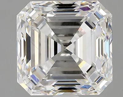 3.01ct G VS1 Very Good Cut Asscher Diamond
