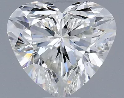 0.74ct J SI1 Rare Carat Ideal Cut Heart Diamond
