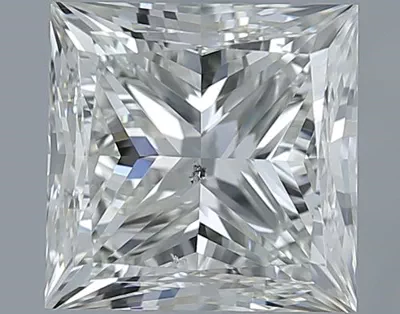 2.00ct J SI1 Very Good Cut Princess Diamond