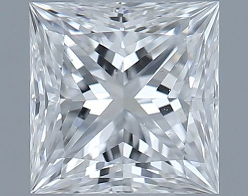 0.41ct F SI1 Very Good Cut Princess Diamond
