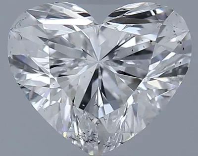 0.61ct F SI2 Rare Carat Ideal Cut Heart Diamond
