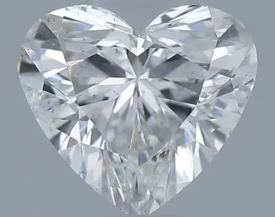 0.61ct H SI1 Rare Carat Ideal Cut Heart Diamond