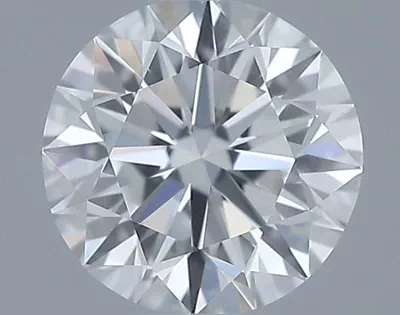 0.41ct F FL Rare Carat Ideal Cut Round Diamond
