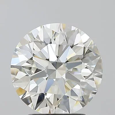2.61ct J VVS1 Excellent Cut Round Diamond