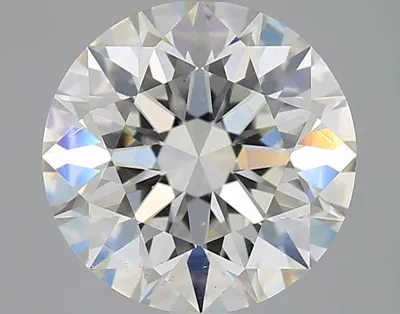 3.25ct F VS2 Rare Carat Ideal Cut Round Diamond