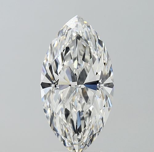 4.01ct G SI1 Rare Carat Ideal Cut Marquise Diamond