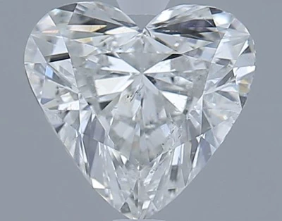 0.90ct G SI2 Rare Carat Ideal Cut Heart Diamond