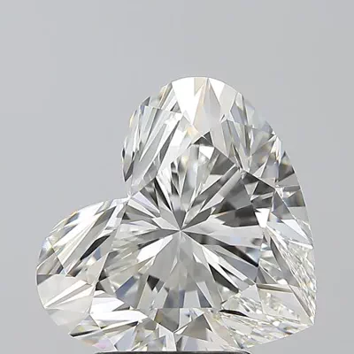 3.51ct I VVS2 Rare Carat Ideal Cut Heart Diamond