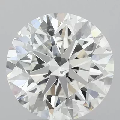 3.02ct I SI2 Very Good Cut Round Diamond